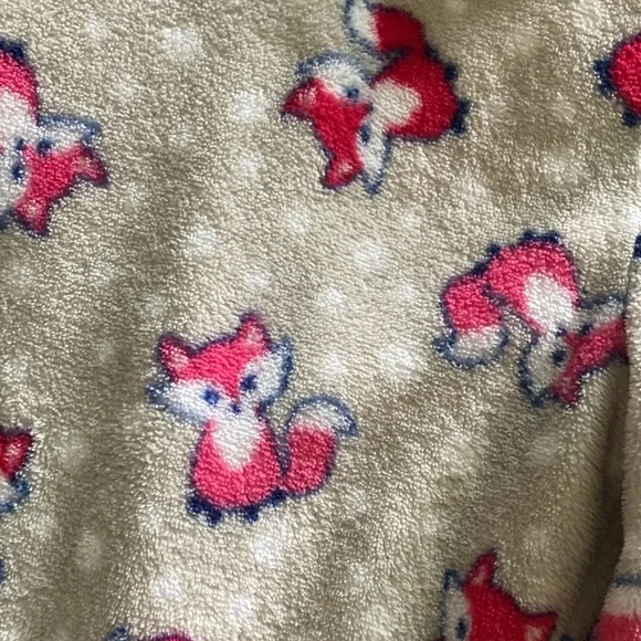 Women’s fox print pajama pants - Picture 3 of 5